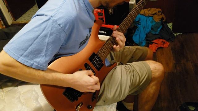 S370RRF Ibanez (son plays a bit) getting dropped off for Pertrucci pups Install. смотреть онлайн