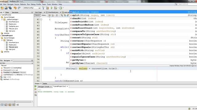 Java 2D Tile Engine Basics: Loading Map from Text File смотреть онлайн