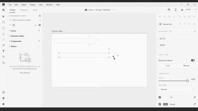 Adobe XD quick Tricks - Create Arrow смотреть онлайн