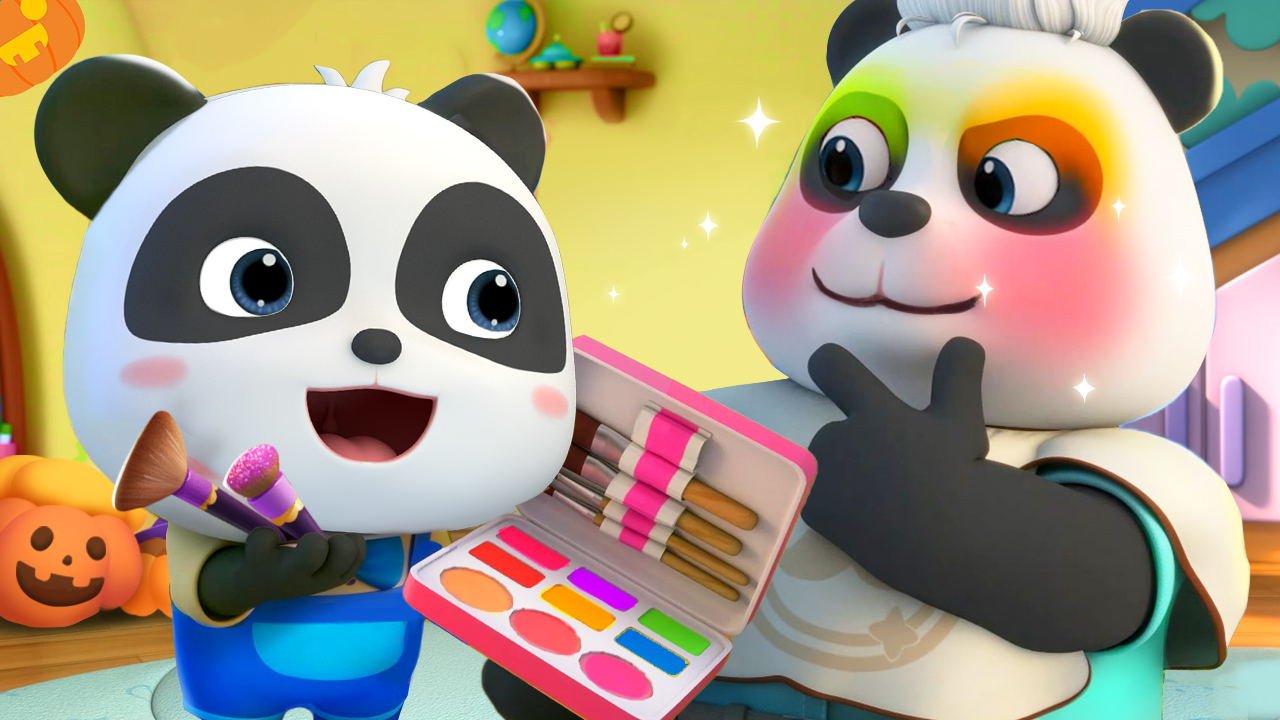 Раскрасим папу💄 | Мими и её семья | Учим цвета | Развивающая песенка для детей | BabyBus смотреть онлайн