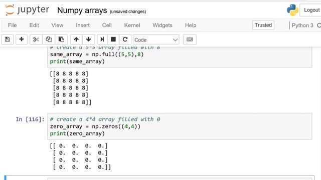 Python: Numpy arrays:Urdu/Hindi смотреть онлайн
