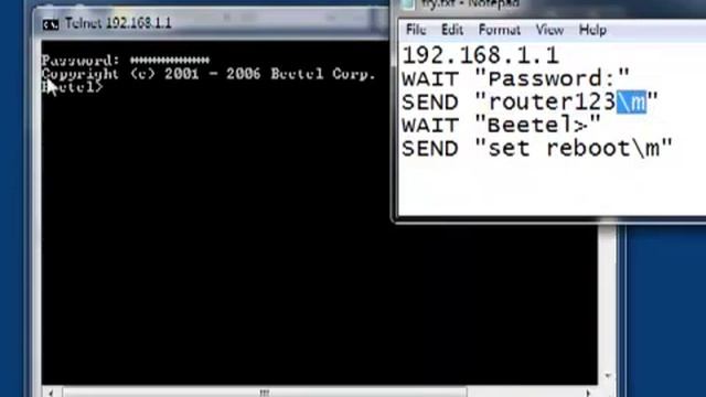 Scheduled Automatic rebooting of router or modem in windows смотреть онлайн