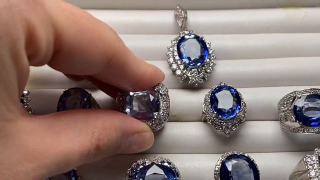 Краткий обзор украшений с танзанитом смотреть онлайн