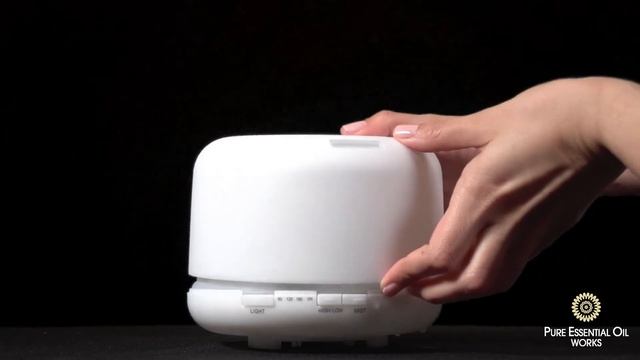 Serenity Ultrasonic Aromatherapy Diffuser by Pure Essential Oil Works смотреть онлайн