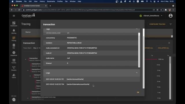 Control Center: Trace and troubleshoot long running Apache Ignite transactions смотреть онлайн