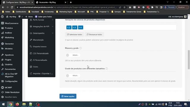 Removendo a barra lateral WoodMart смотреть онлайн