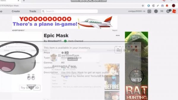 How to make Epic Face roblox