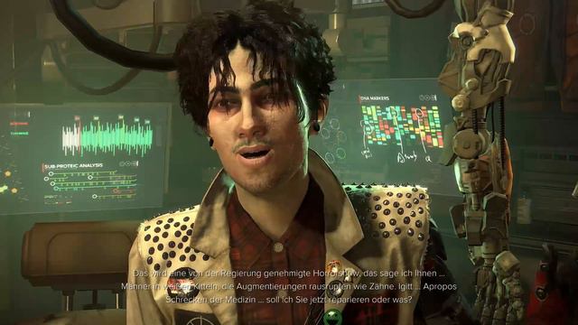 Deus Ex Mankind Divided German Stealth Walkthrough - Nebenmission 8 Die Fehlerbehebung -Trophy Guid смотреть онлайн