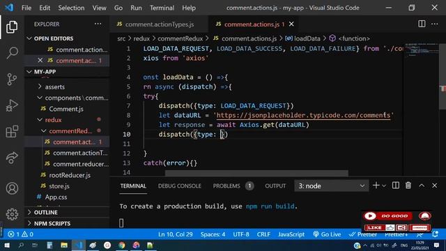 Comment App with React Hooks & Redux using JSON Api for beginners - React Micro Project смотреть онлайн