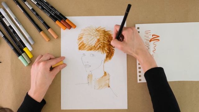 Как рисовать мех? Fashion-иллюстрация смотреть онлайн