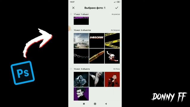 ?Как сделать шапку для Ютуб канала - DONNYFF