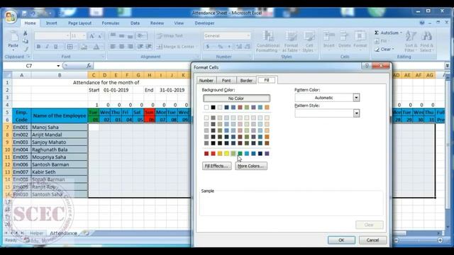 #82-How to create Attendance Sheet in Excel - Step by Step Tutorial смотреть онлайн