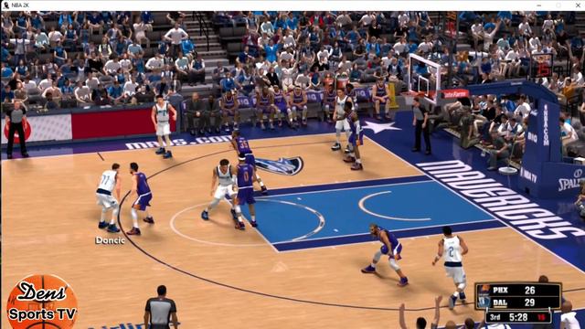 Dallas vs. Suns (February 2023 roster update 2k) смотреть онлайн