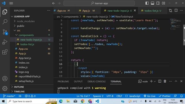 React for beginners - Class 10 - React Project - Todo App Part 3 смотреть онлайн
