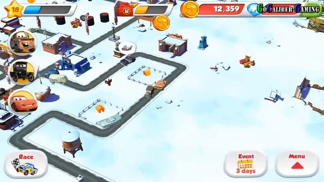 Cars: Fast as Lightning Android Walkthrough - Part 20 - DJ Race Track смотреть онлайн
