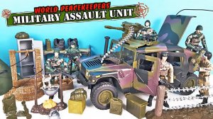 Игровые наборы WORLD PEACEKEEPERS Солдаты, военная техника, аксессуары! Обзор игрушек для мальчиков