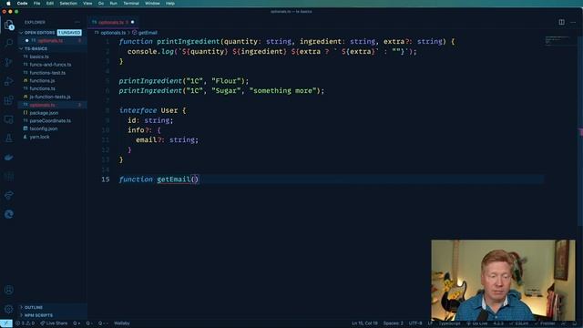 No BS TS #5 - Optionals in Typescript смотреть онлайн