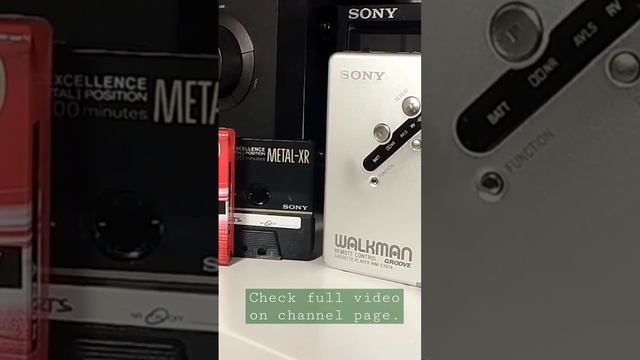 Sony cassette Walkman WM-EX674 смотреть онлайн