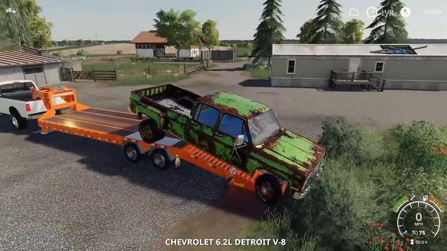 SCRAP YARD! PICKING UP DEAD CARS & TRUCKS FOR CUSTOMERS & SCRAPPING THEM | FARMING SIMULATOR 2019 смотреть онлайн