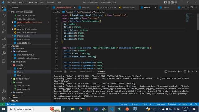 Create Post API || Node js in Malayalam Part - 10 || Node js PostgreSQL Typescript Sequelize смотреть онлайн