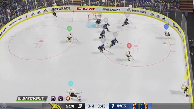 NHL 21 6x6 HC SOKOL MOSCOW 11.01 смотреть онлайн