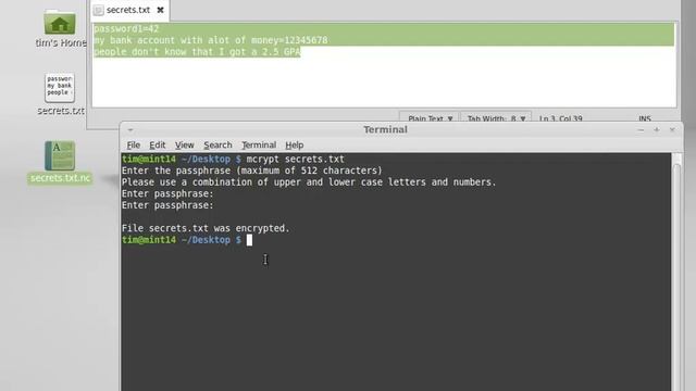 Keep your secrets secure: mcrypt to encrypt and decrypt files смотреть онлайн