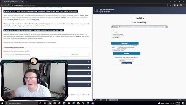 Try Hack Me : SQL Injection смотреть онлайн