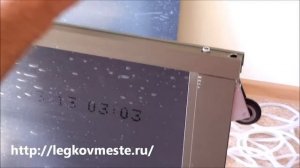 Сборка зеркальных дверей шкафа купе и их установка