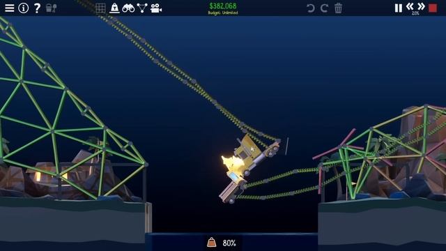 Can You Use ZERO Road Pieces to Beat Poly Bridge 2? смотреть онлайн