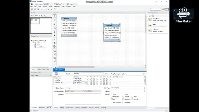 How to create ER diagram use MySQL Workbench ? смотреть онлайн