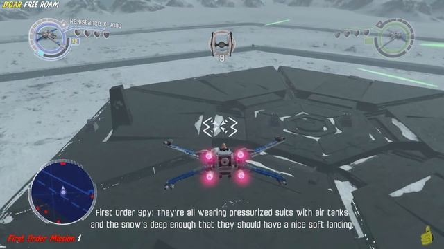 Lego Star Wars The Force Awakens: D'qar FREE ROAM (All Collectibles) - HTG смотреть онлайн