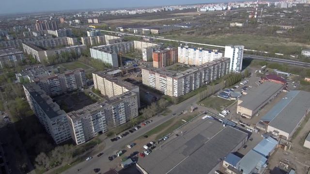 Аэросъемка микрорайона «Малая Земля» смотреть онлайн