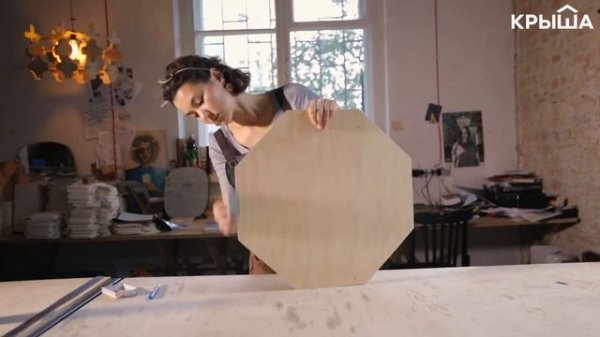 Стильный табурет из фанеры своими руками за час. Krisha.kz