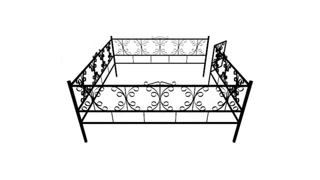 Сварная ограда СВ11 60 смотреть онлайн