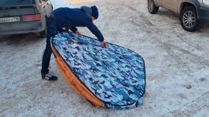 Как собрать китайскую палатку легкий  и простой способ 2,5*2,5 2*2