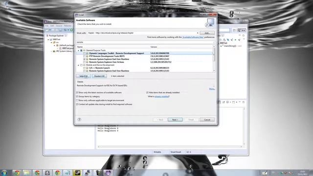 Beaglebone Java Setup JRE, Eclipse and Remote System Explorer RSE смотреть онлайн