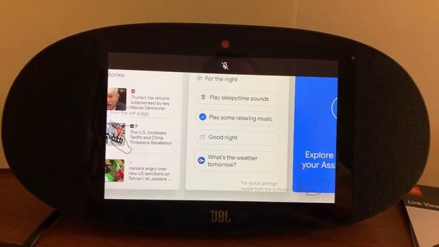 JBL LINK VIEW смотреть онлайн