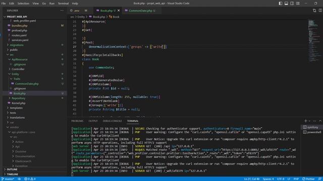 Api Platform V3 #4# : Groups смотреть онлайн