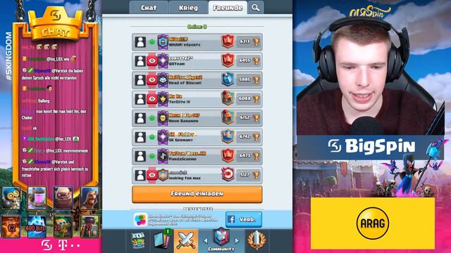 BRANDNEUE RANDOM DECK CHALLENGE mit JOKER! | BigSpin vs. Flobby! | Clash Royale Deutsch смотреть онлайн