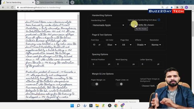 Generate Hand Written Notes using Text | अब Assignments होंगे चुटकियों में смотреть онлайн