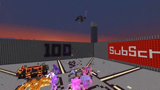 Minecraft |Mobs Battle| Your Requests| L_Ender's Cataclysm VS Mutant Monsters + Mutant More смотреть онлайн