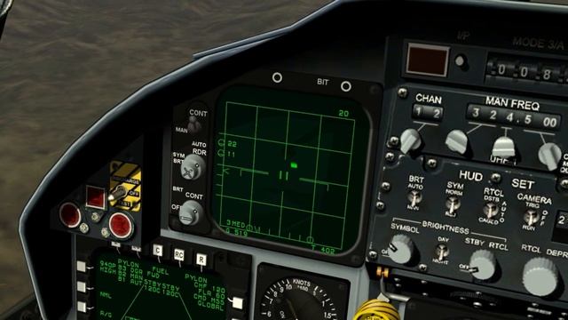 F-15C AN/APG-63 Pulse-Doppler Radar Tutorial; Lock On Flaming Cliffs (Part 1 of 2) смотреть онлайн