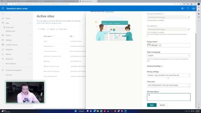 How to Create a SharePoint Site in the SharePoint Admin Center | 2023 Microsoft Tutorial смотреть онлайн
