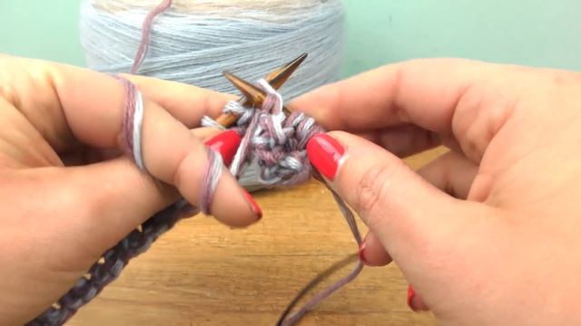 XXL Schal Stricken | Perlmuster Schal mit Farbverlauf | Stricken für Anfänger | Tolle Wolle смотреть онлайн