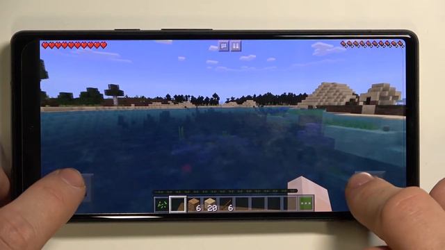 Google Pixel 6 - Minecraft Gameplay смотреть онлайн