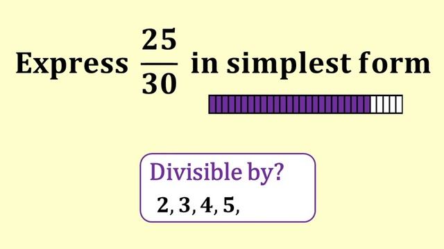 Expressing Fractions in Simplest Form - Maths made really clear смотреть онлайн