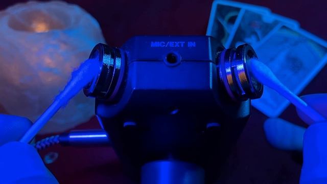 Tingliest ASMR Tascam Ear Cleaning 🥴 [No Talking] [Cotton Swabs] смотреть онлайн