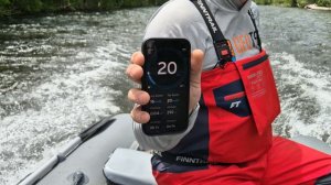 замер скорости на водомете 9.9