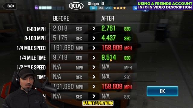 CSR2 Racing Kia Stinger | stage 5 | stage 6 | shift | tune | review смотреть онлайн
