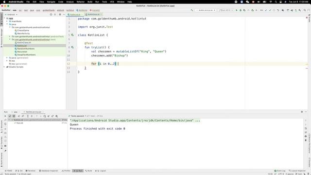 Kotlin013: collection type List смотреть онлайн